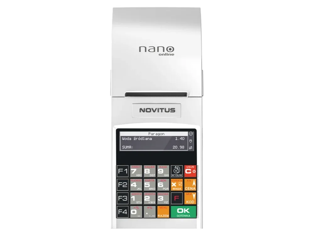 Novitus Nano Online — kasa fiskalna